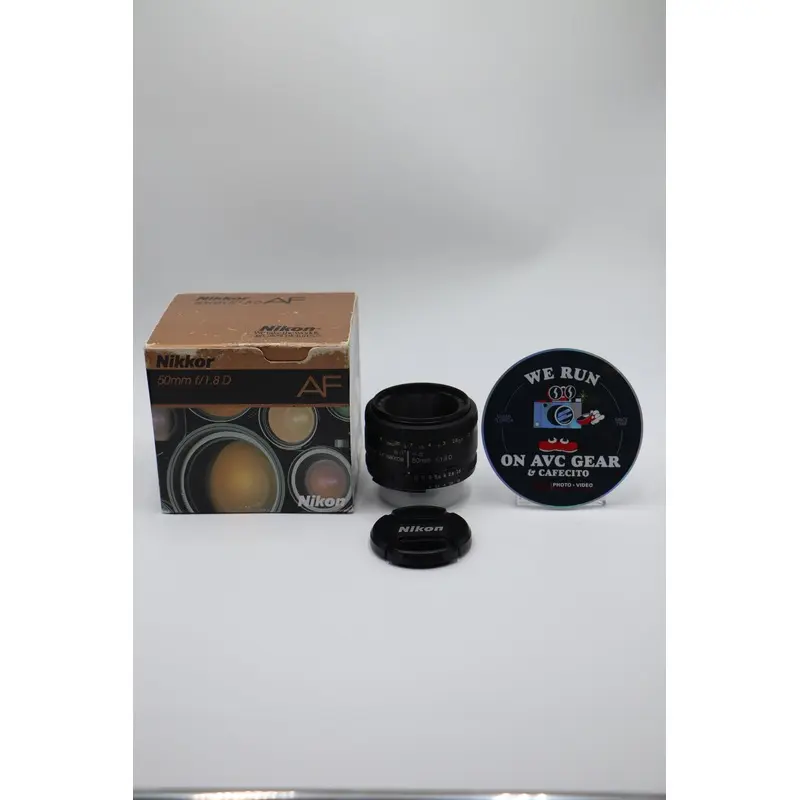 Nikon AFS50F18D-80930 AF NIKKOR 50mm f/1.8 D Lens, Used