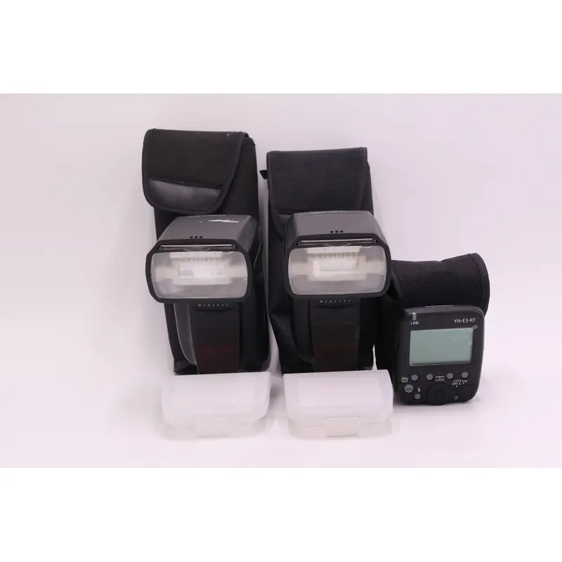 Yongnuo YN600SET-20431 YN600 EX-RT 2 Flash Set W/Trigger, Used